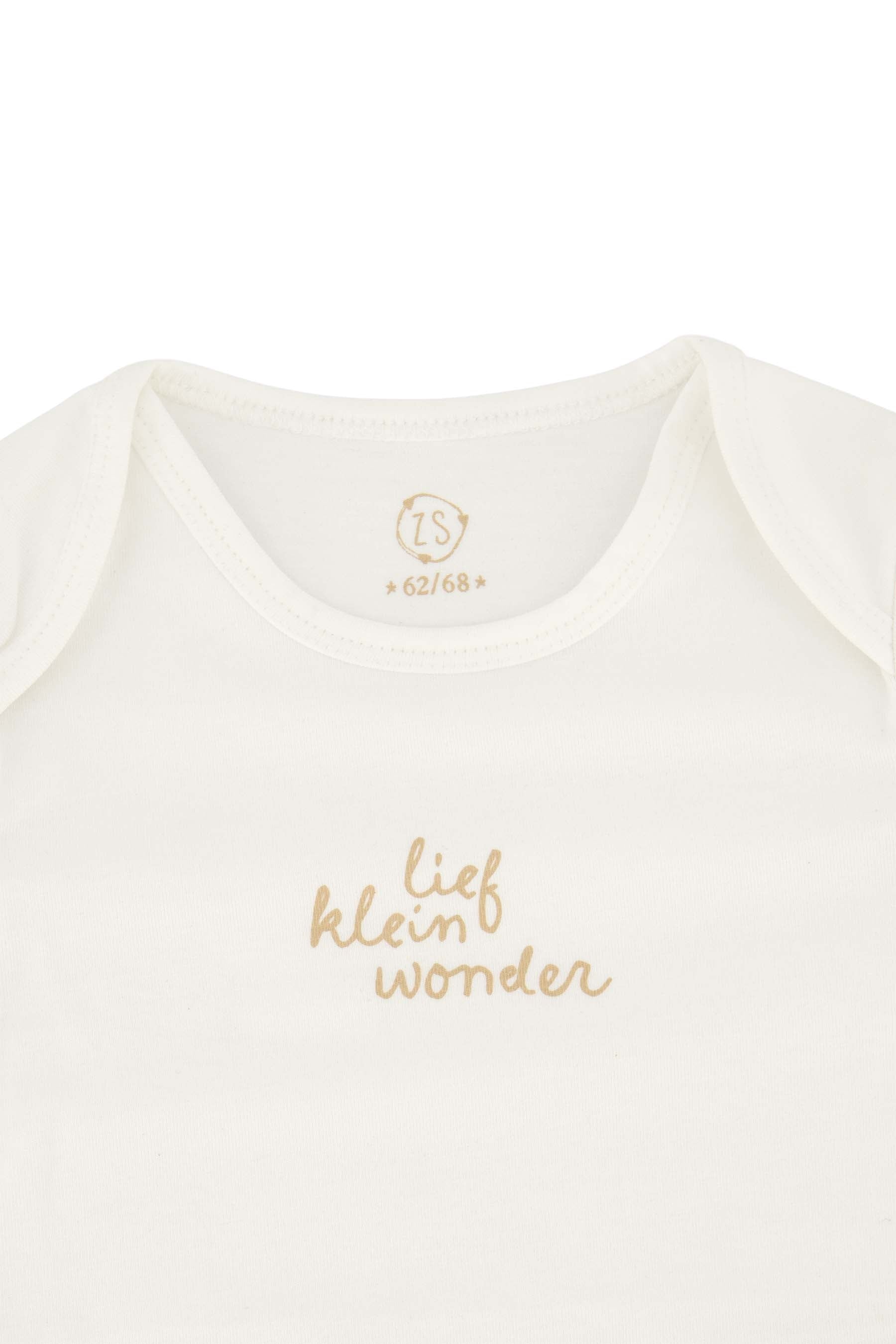 rompertje in geschenkdoosje lief klein wonder wit