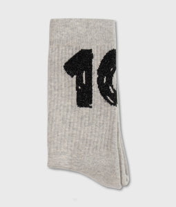 socks 10 light grey