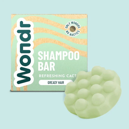 refreshing cactus I shampoo bar